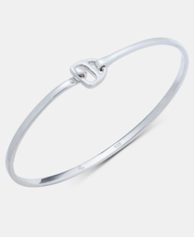 Lauren Ralph Lauren Equestrian Bangle in Sterling Silver