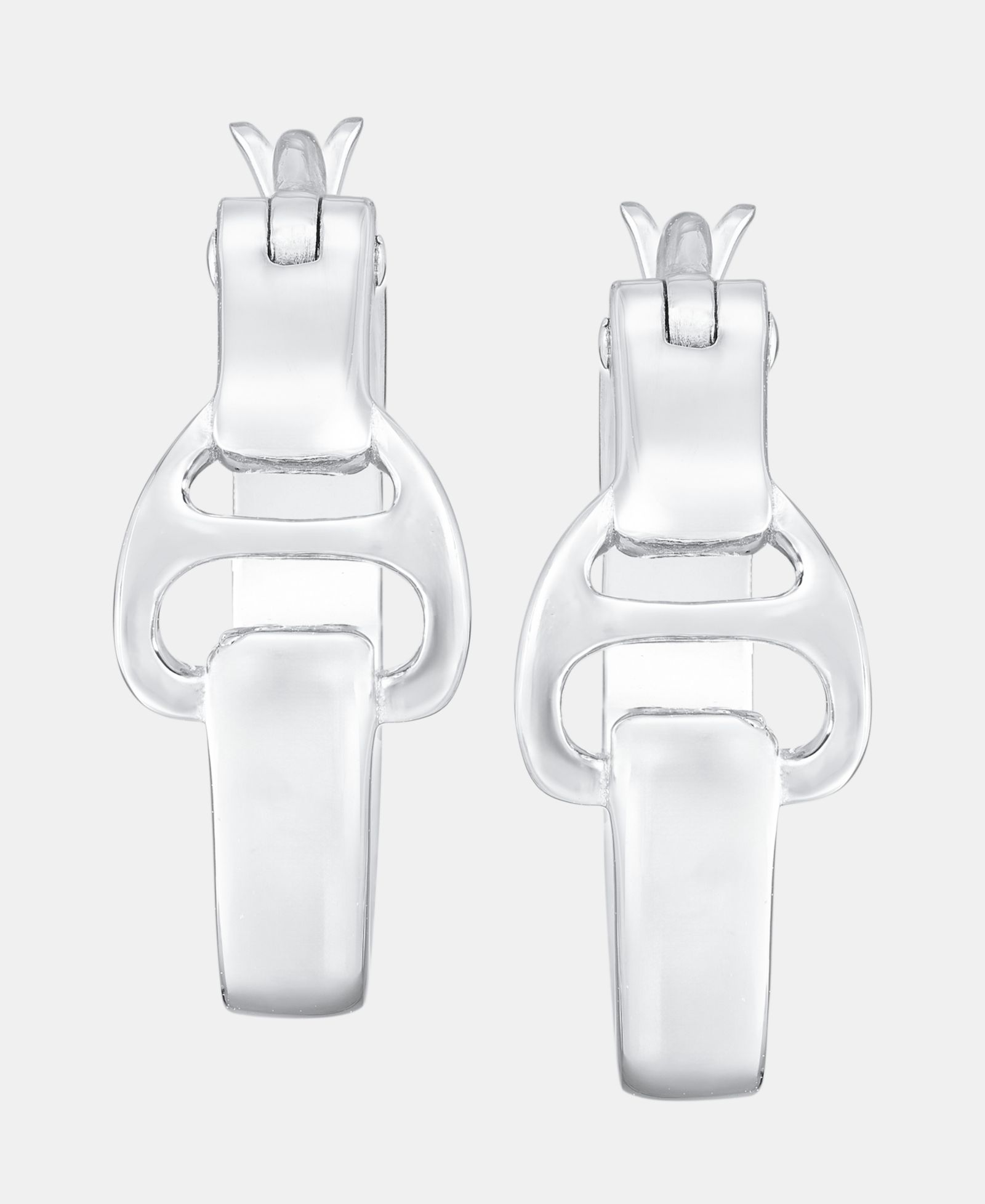 Серьги-кольца Lauren Ralph Lauren Equestrian из стерлингового серебра