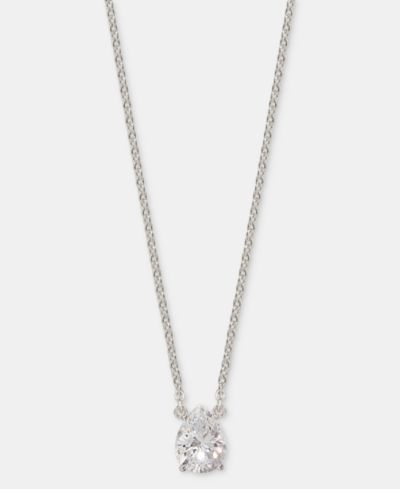 Подвеска Lauren Ralph Lauren Cubic Zirconia из стерлингового серебра