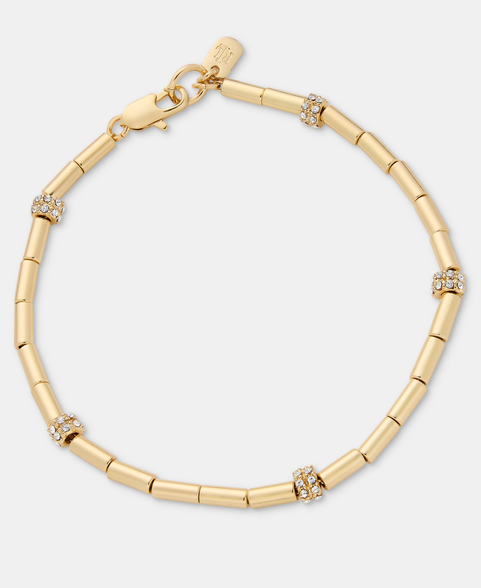 Lauren Ralph Lauren Pavé Beaded Flex Bracelet