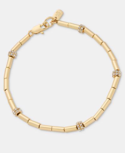 Lauren Ralph Lauren браслет с отделкой Pavé Beaded Flex
