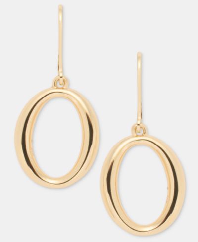 Lauren Ralph Lauren серьги Open Oval Drop