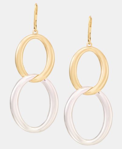 Серьги Lauren Ralph Lauren Linked Oval Double Drop