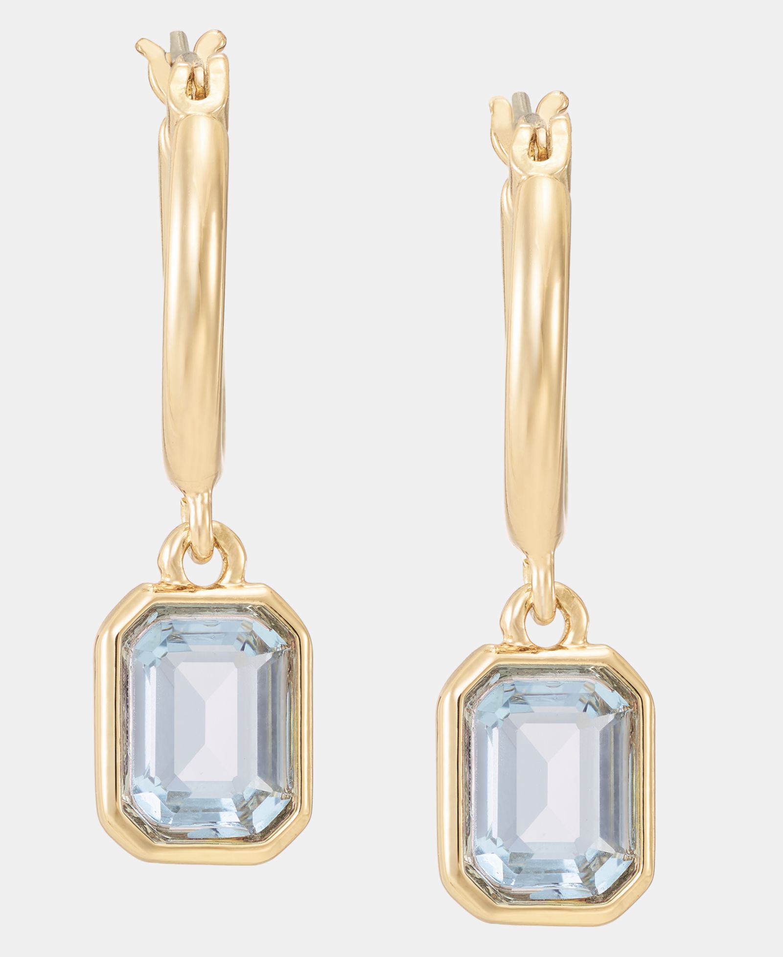 Серьги-кольца Lauren Ralph Lauren Stone Charm