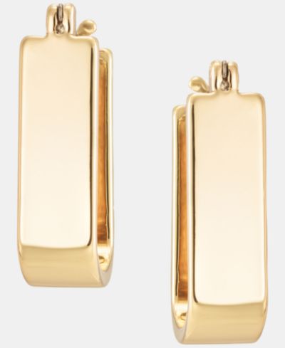 Lauren Ralph Lauren золотистые серьги-кольца