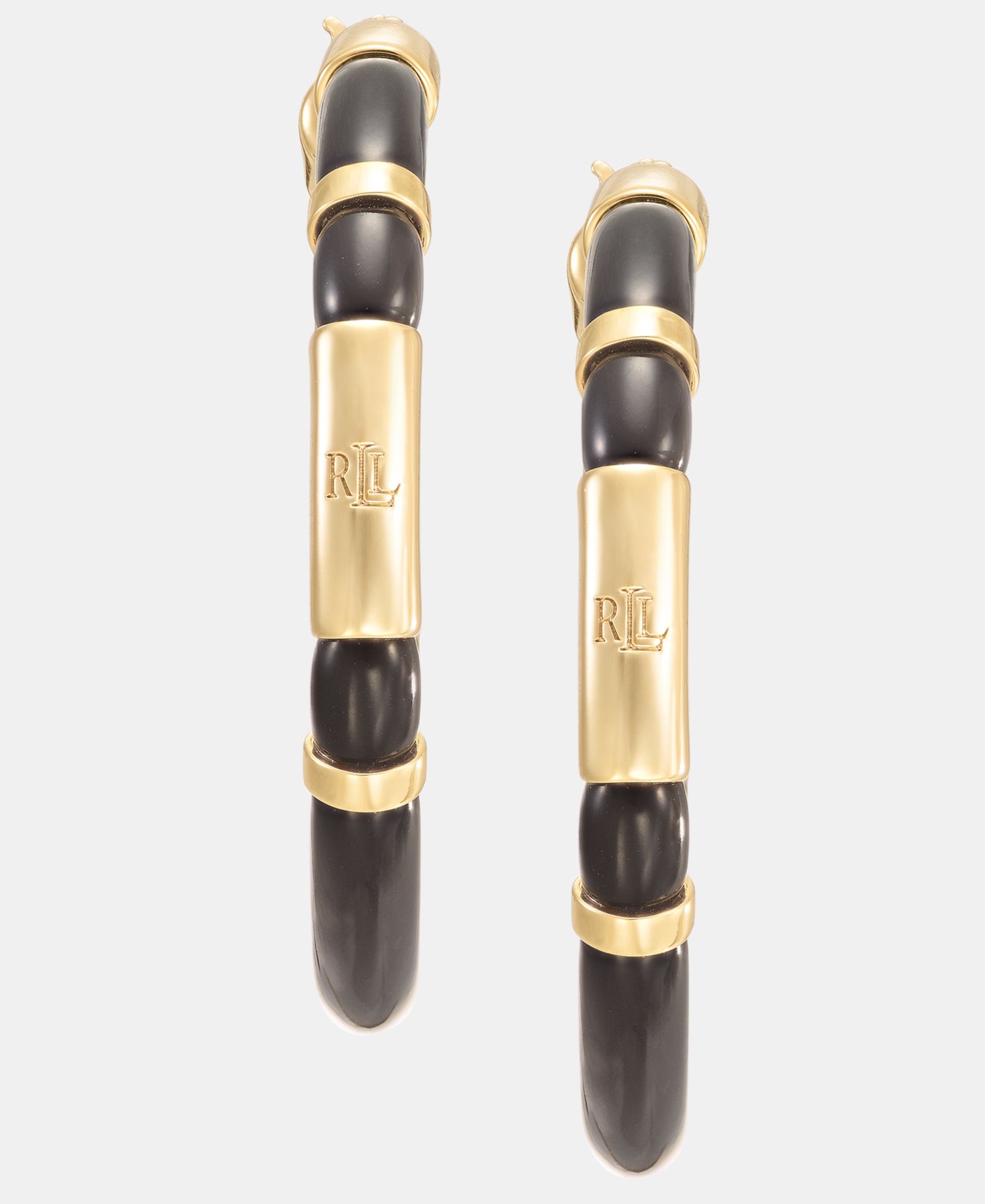 Серьги-кольца Lauren Ralph Lauren Medium Color Inlay