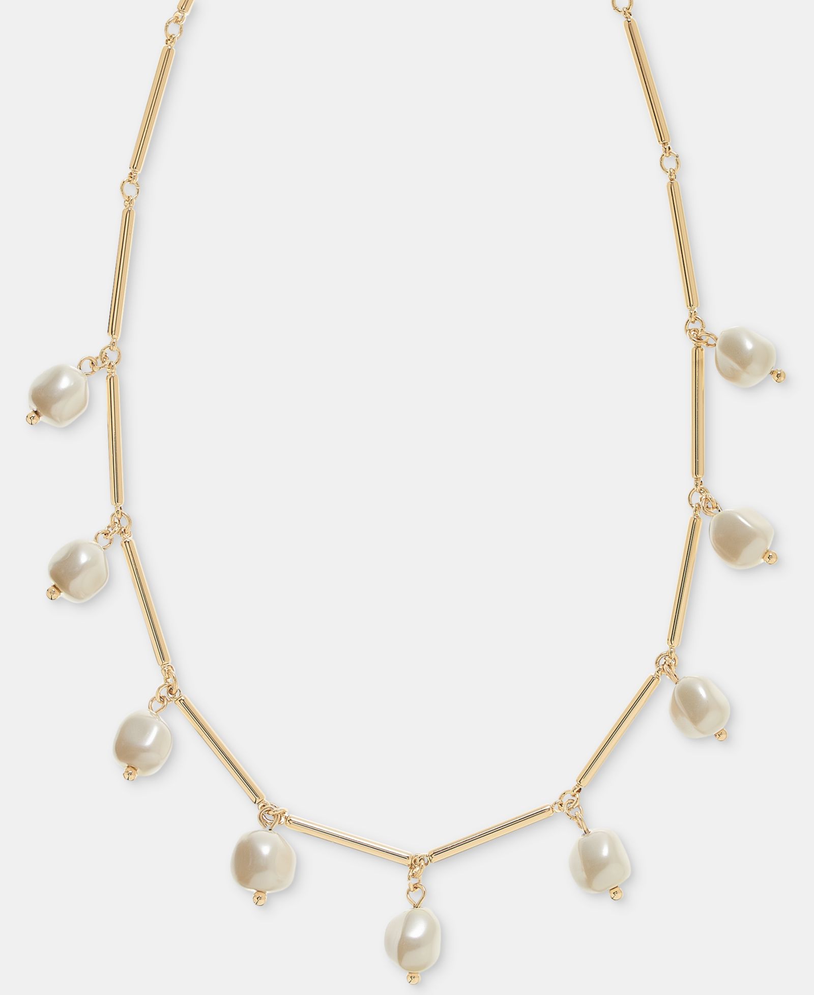Lauren Ralph Lauren Shaky Imitation Pearl Statement Necklace