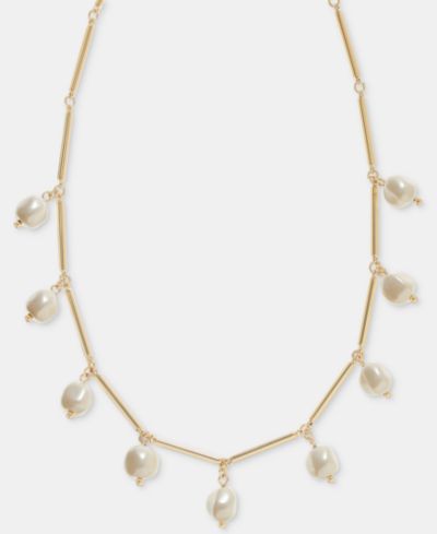 Ожерелье Lauren Ralph Lauren Shaky Imitation Pearl Statement