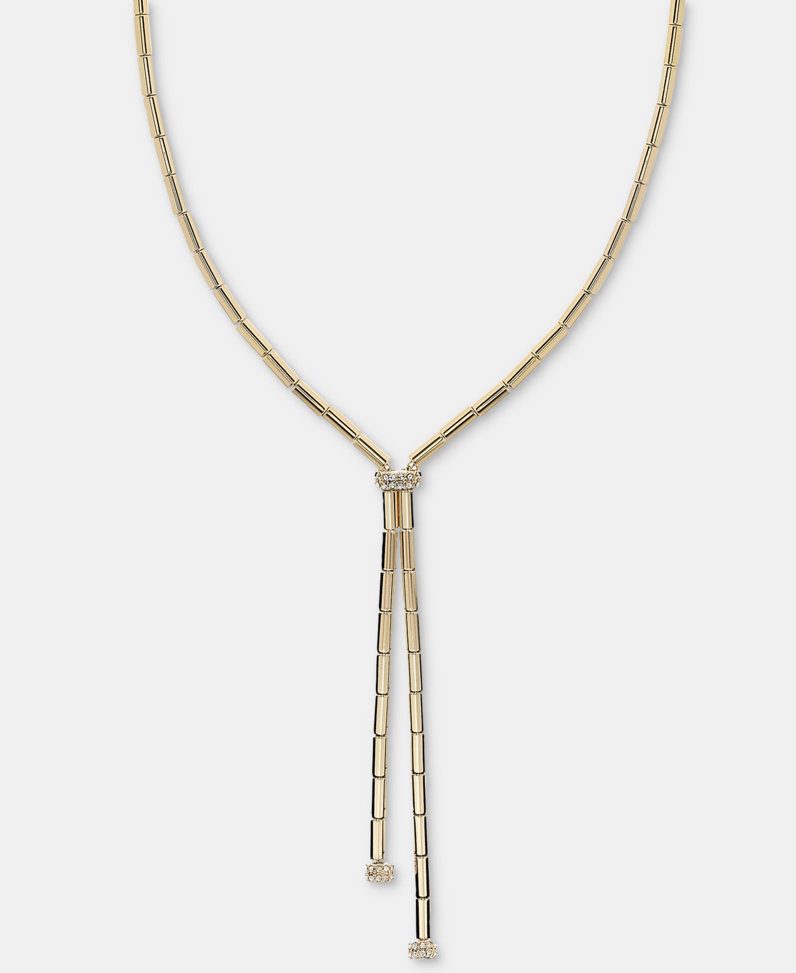 Ожерелье Lauren Ralph Lauren Pavé Bead Lariat