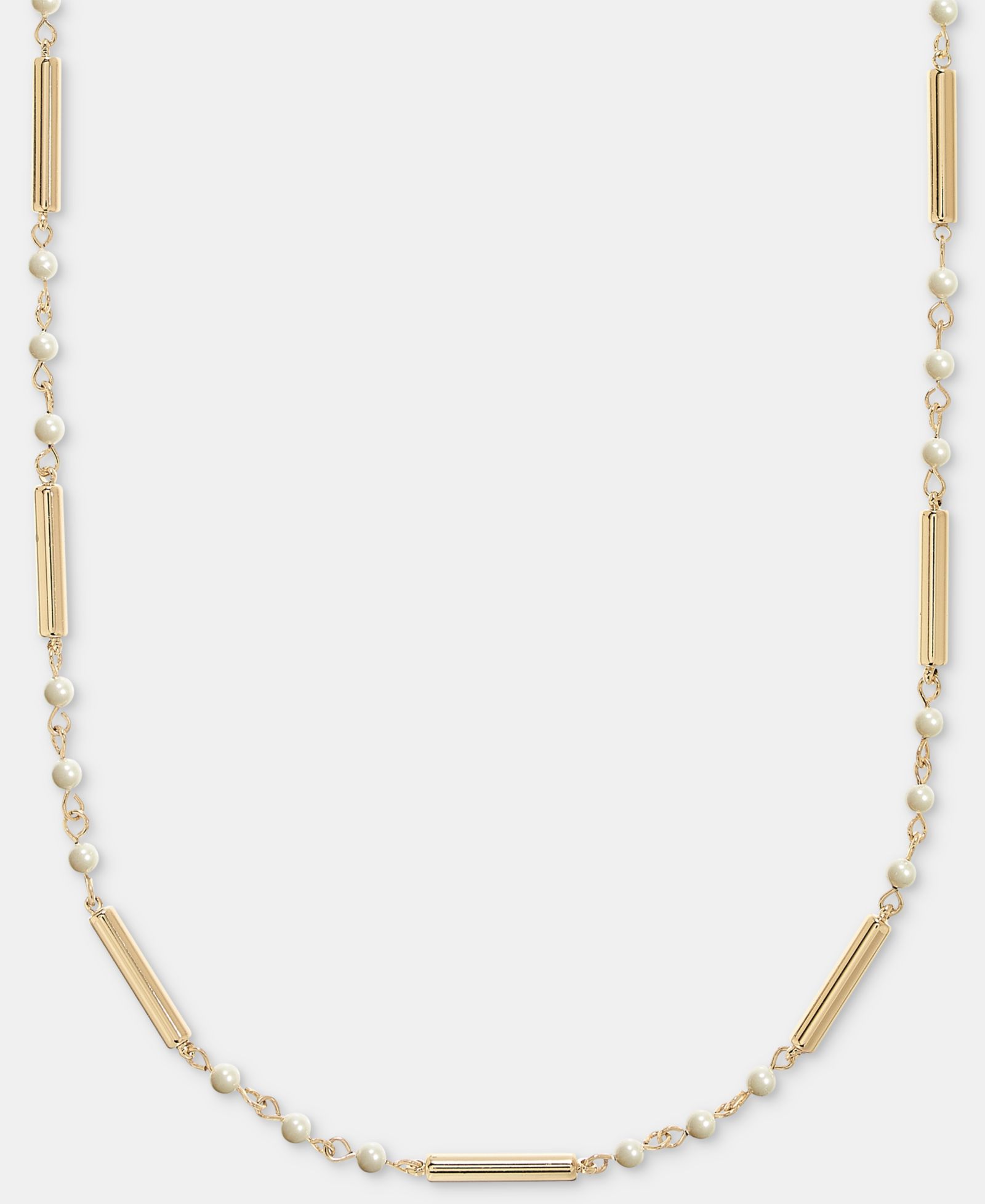 Ожерелье Lauren Ralph Lauren Imitation Pearl & Bar 20" Strand