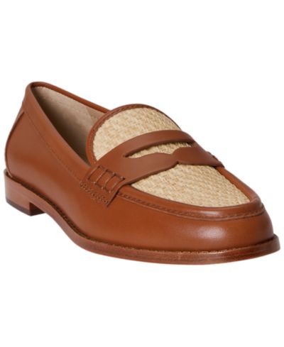 Lauren Ralph Lauren Women's Wynnie Almond Toe Loafers