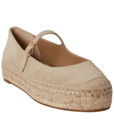 Lauren Ralph Lauren Women's Luize Mary Jane Espadrilles Flats