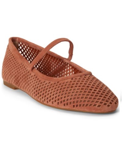 Lauren Ralph Lauren туфли Women's Jayna Perforated Mary Jane Flats