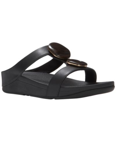 Сандалии FitFlop Women's Fino Marbled-Stone H-Bar Slides