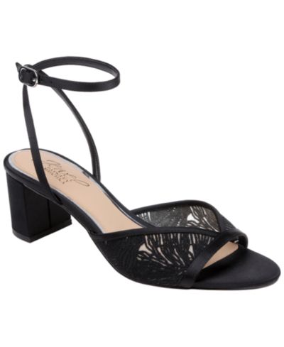 Женские сандалии Jewel Badgley Mischka Zaira Round Toe