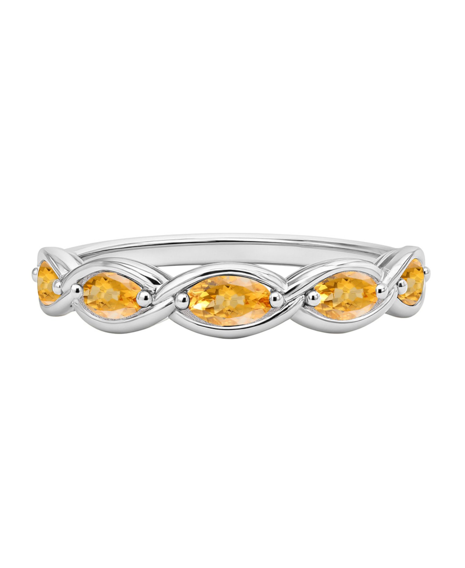 Кольцо с аметистом (1/3 ct. t.w.) из стерлингового серебра от Macy's
