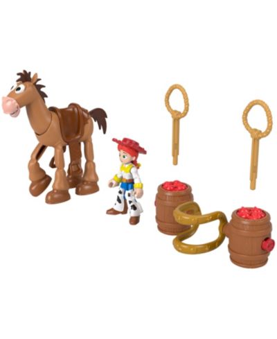 Imaginext Jessie and Bullseye Articulated Play Set, Ages 3+