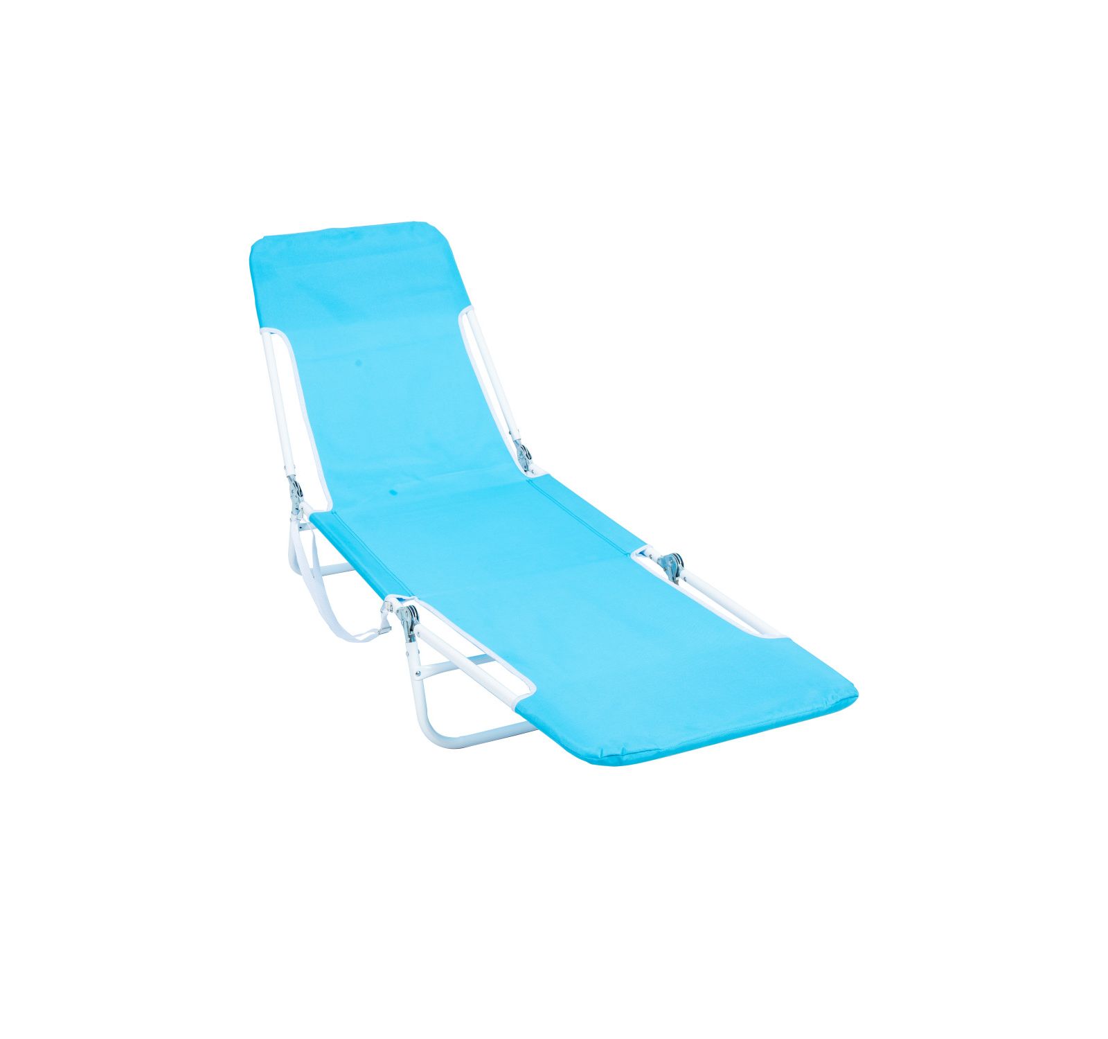 Rio Beach Stripe Folding Beach Lounger 2 x 3 x 3 ft