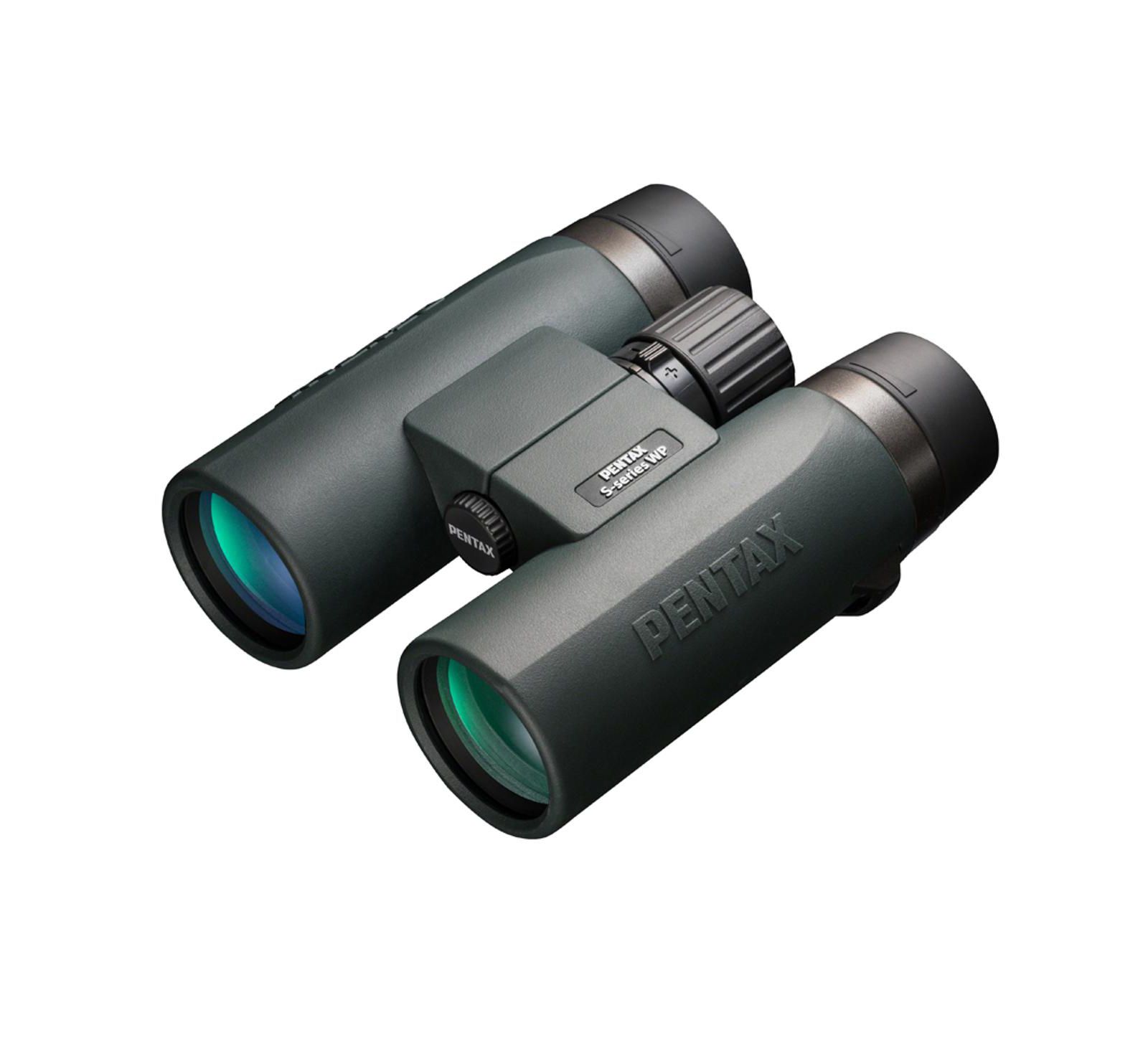 Pentax бинокль SD Series WP 10x42 с призмой и зеленым корпусом