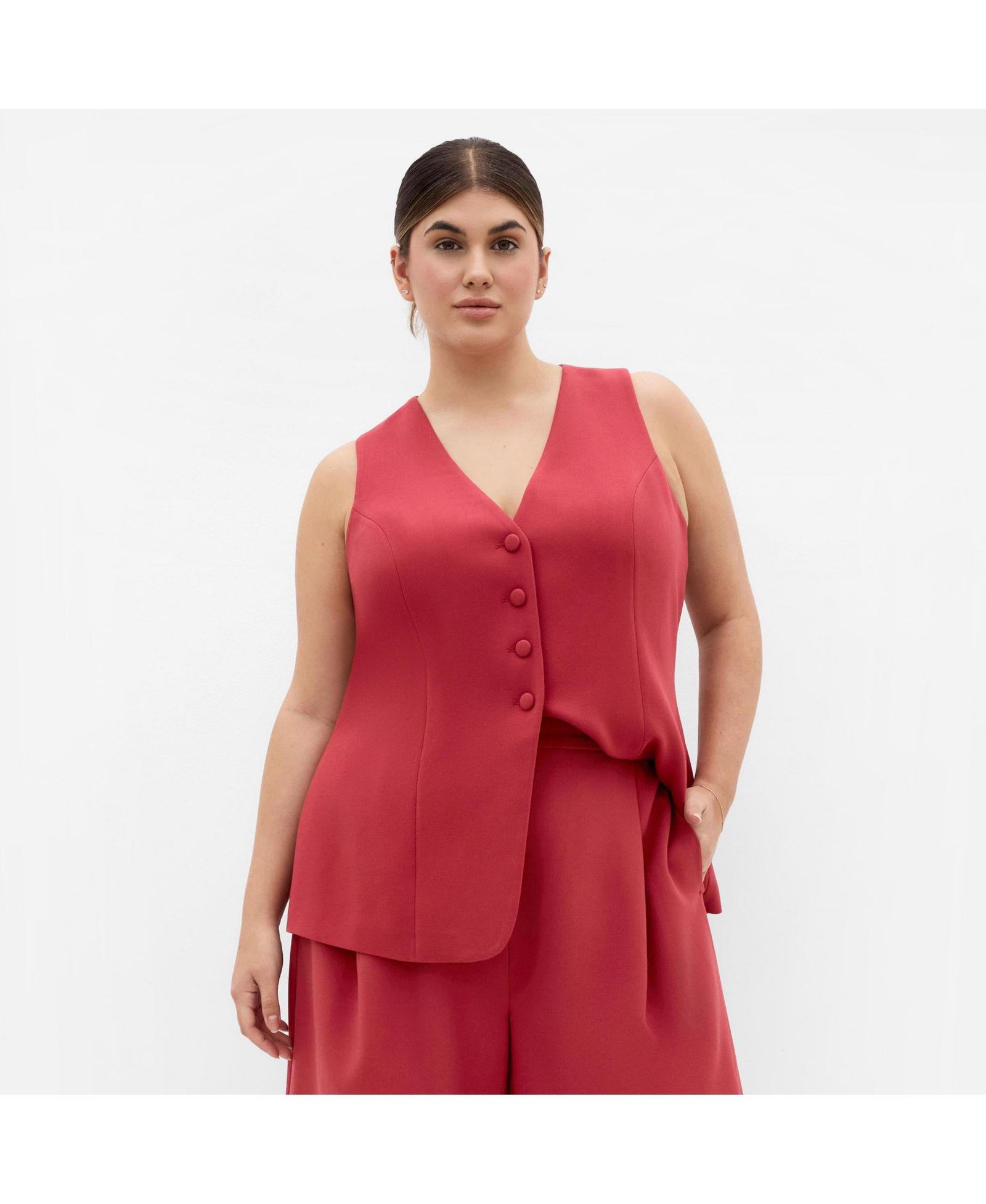 CITY CHIC Женский жилет Plus Size Tori