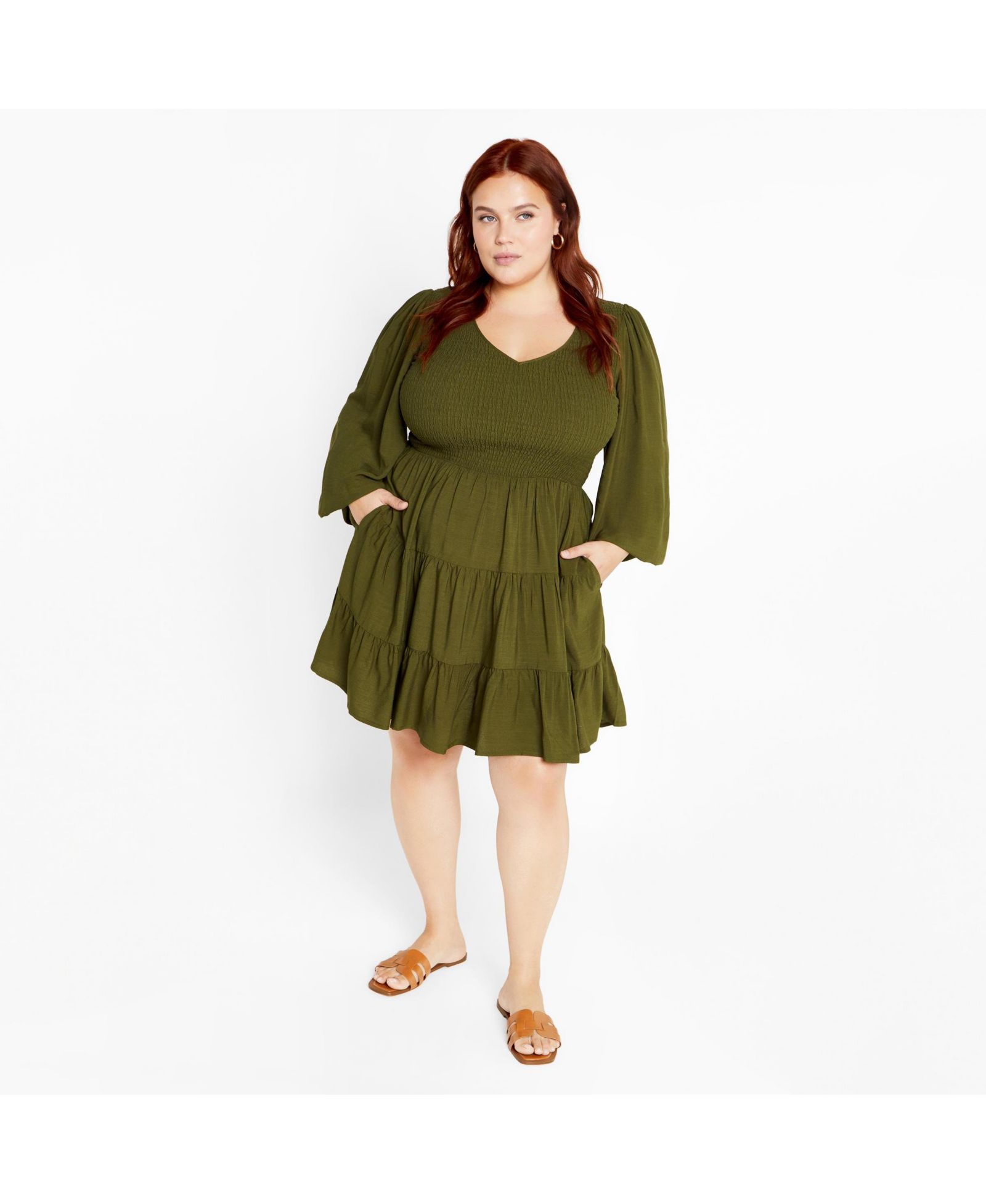 Женское мини-платье CITY CHIC Jemma Plus Size