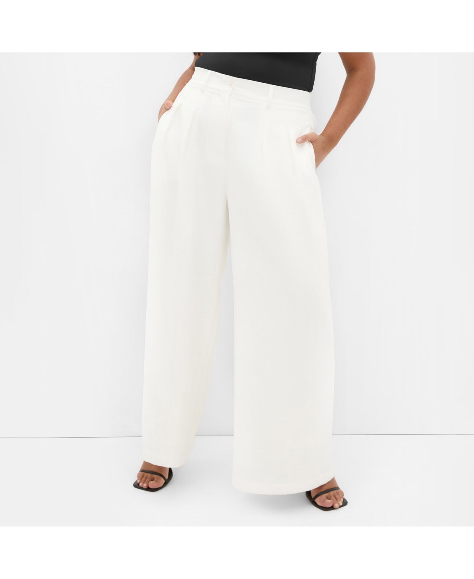 Брюки CITY CHIC Women's Abbie Fully Lined Wide Leg