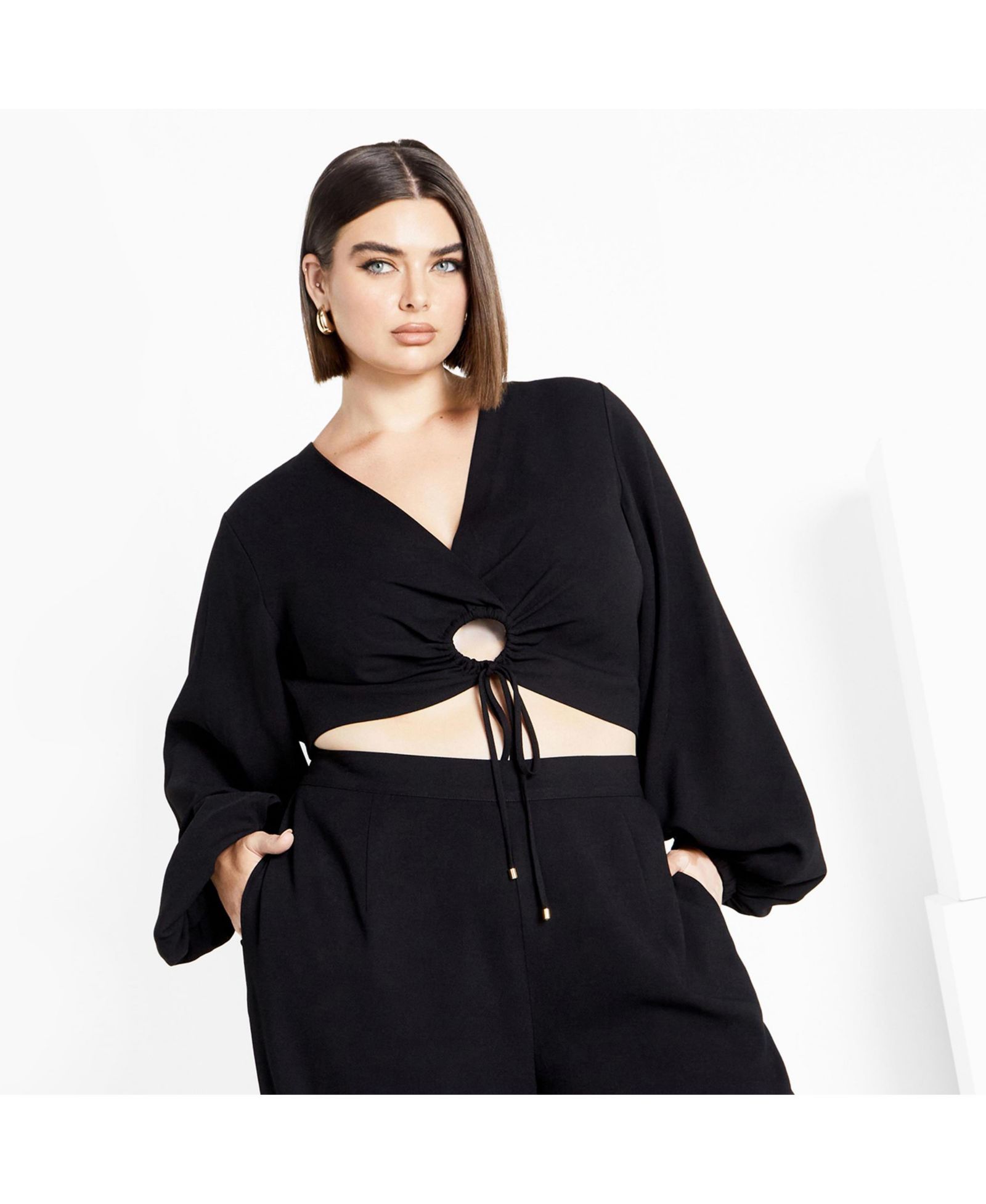 CITY CHIC Women's Plus Size Fiesta Top
