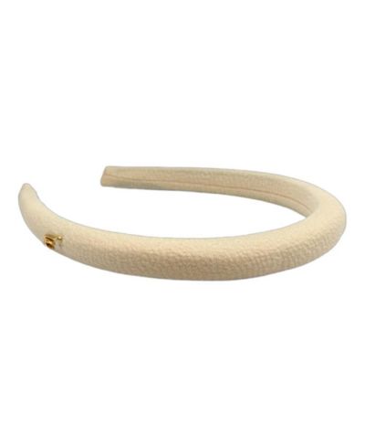 Headbands of Hope Women's Classic Padded Thin Headband  - Cream