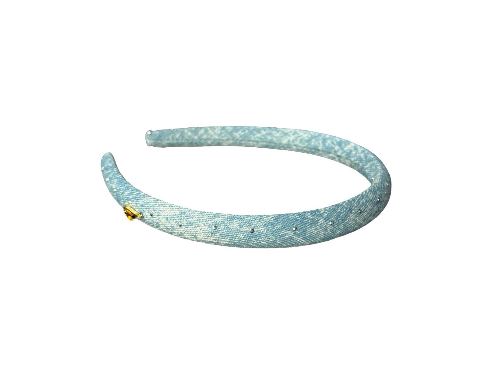 Headbands of Hope Women's Classic Thin Padded Headband - Light Wash Stars