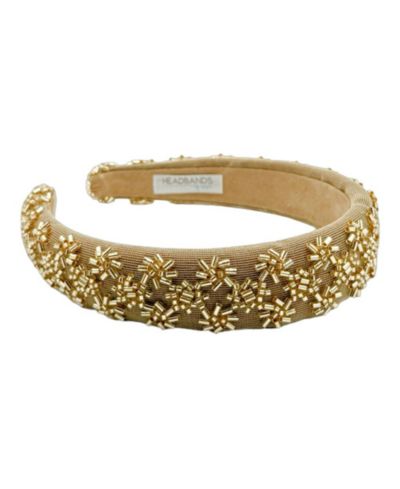 Headbands of Hope Women's Embellished Starburst Padded Headband - Gold