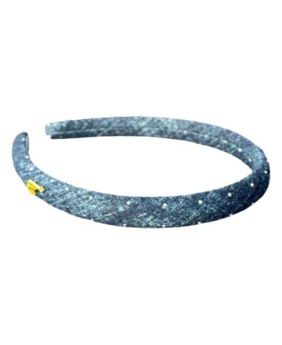 Women's Classic Thin Padded Headband - Dark Wash Stars