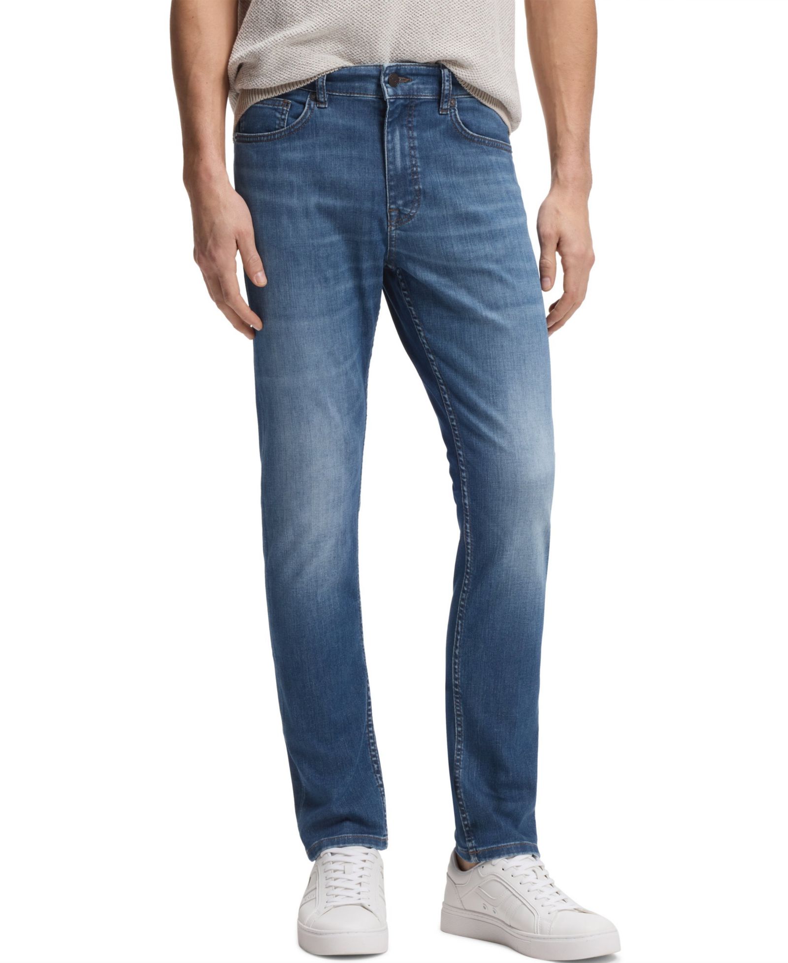 BOSS by Hugo Boss Men's Delaware Soft-Motion Denim Slim-Fit Jeans
