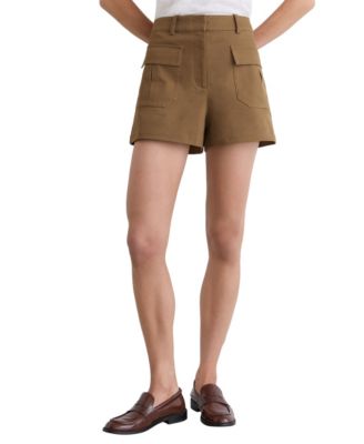 Женские шорты REISS Women's Britt из смеси хлопка