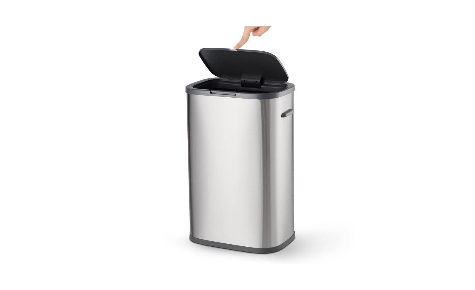 gaomon 14.5 Gallon Automatic Trash Can with Lid - Smart Motion Sensor Design, 55L Capacity, Perfect for Kitchen, Bathroom, Bedroom & Office