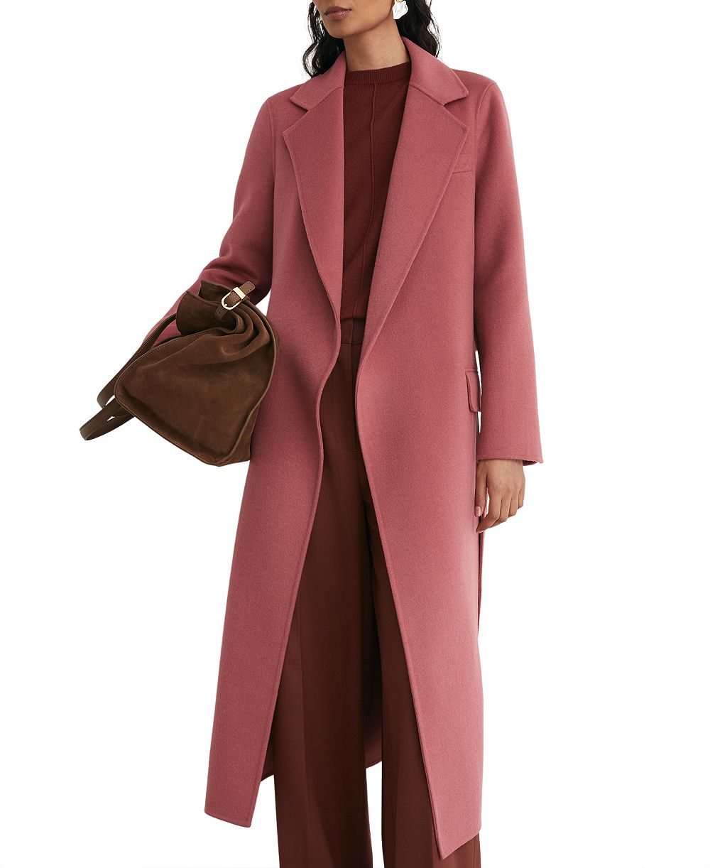 REISS Women's Marlowe Double-Breasted Wool-Blend Coat