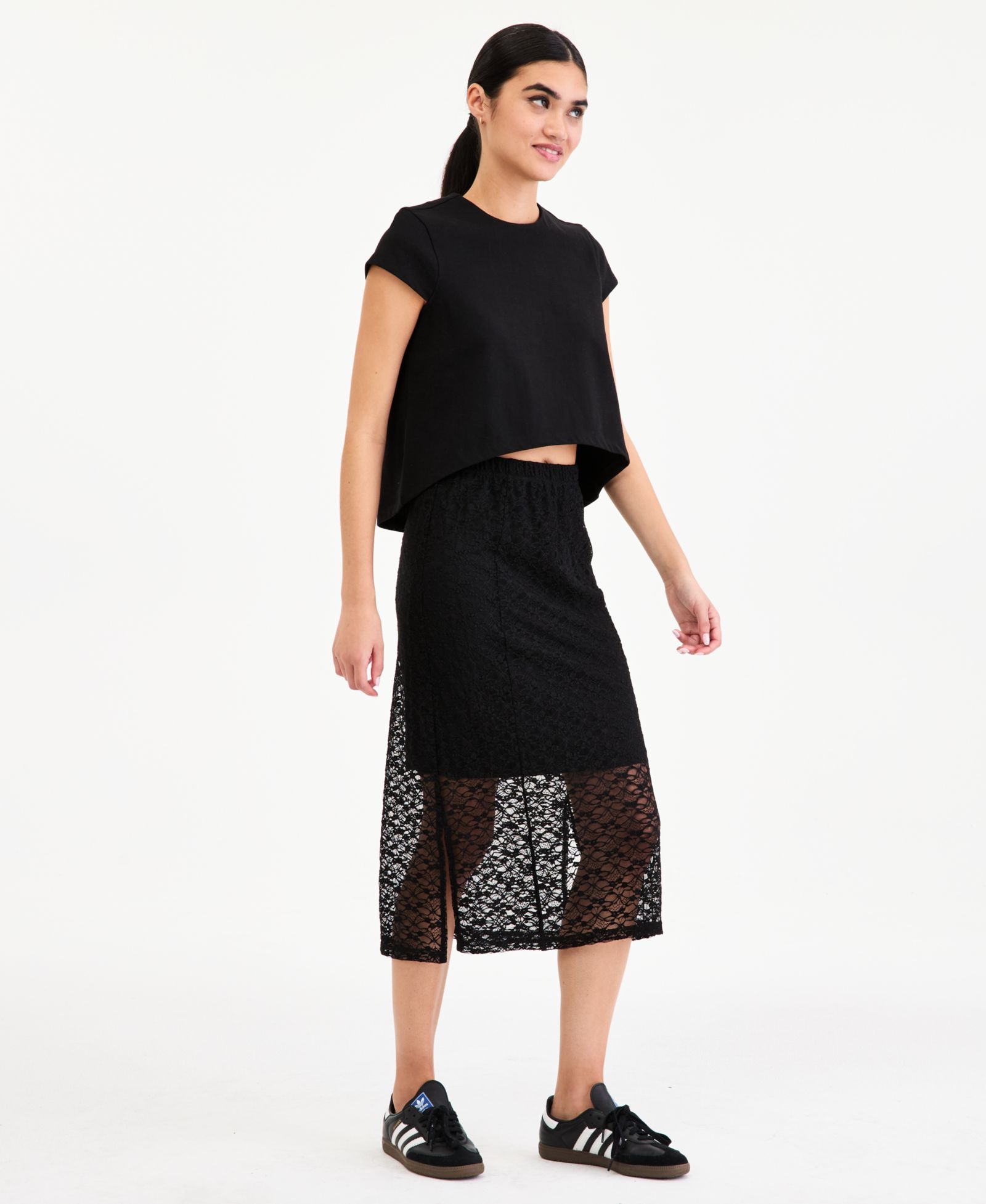 Bar III Women's Lace A-Line Skirt, Macy's Exclusive