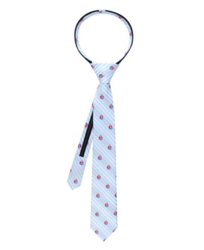 Tommy Hilfiger Детский галстук с полоской Harbor Sailboat Pre-Tied Zipper Tie