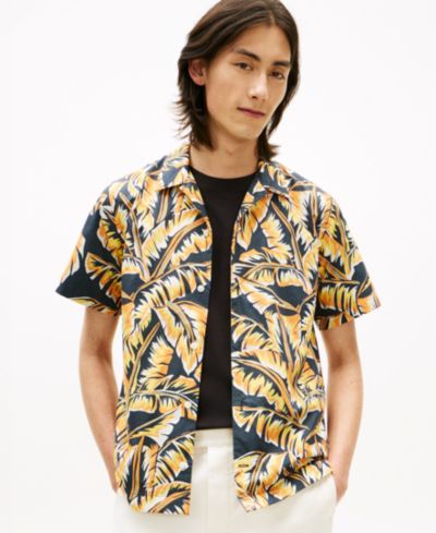Мужская рубашка Tommy Hilfiger Papertouch Print Regular-Fit