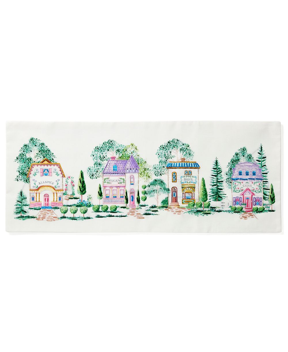 Lenox Spice Village Centerpiece, 14" x 36"