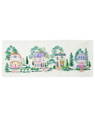 Lenox Spice Village Centerpiece, 14" x 36"