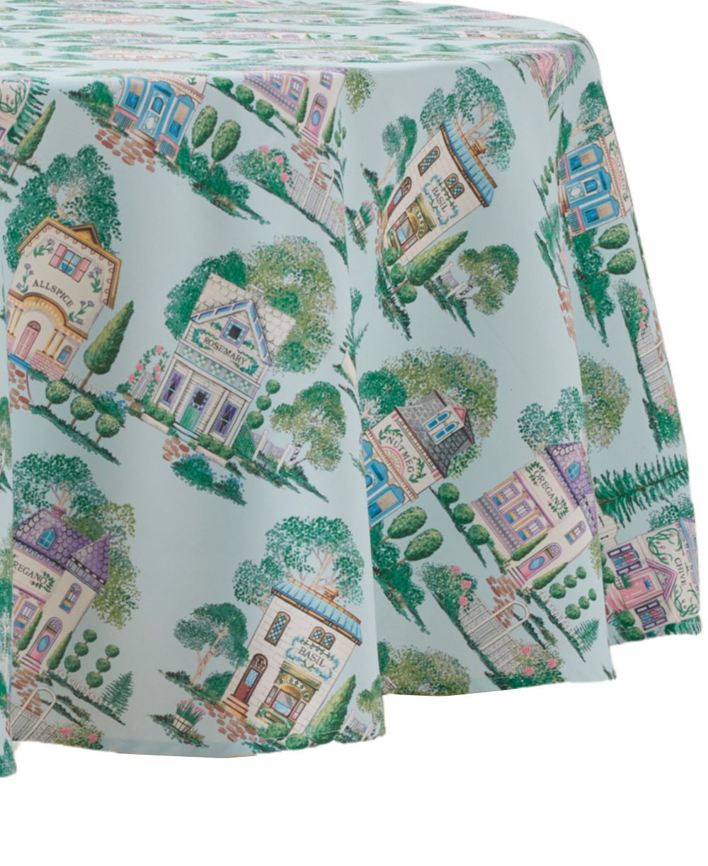 Круглая скатерть Lenox Spice Village 70"