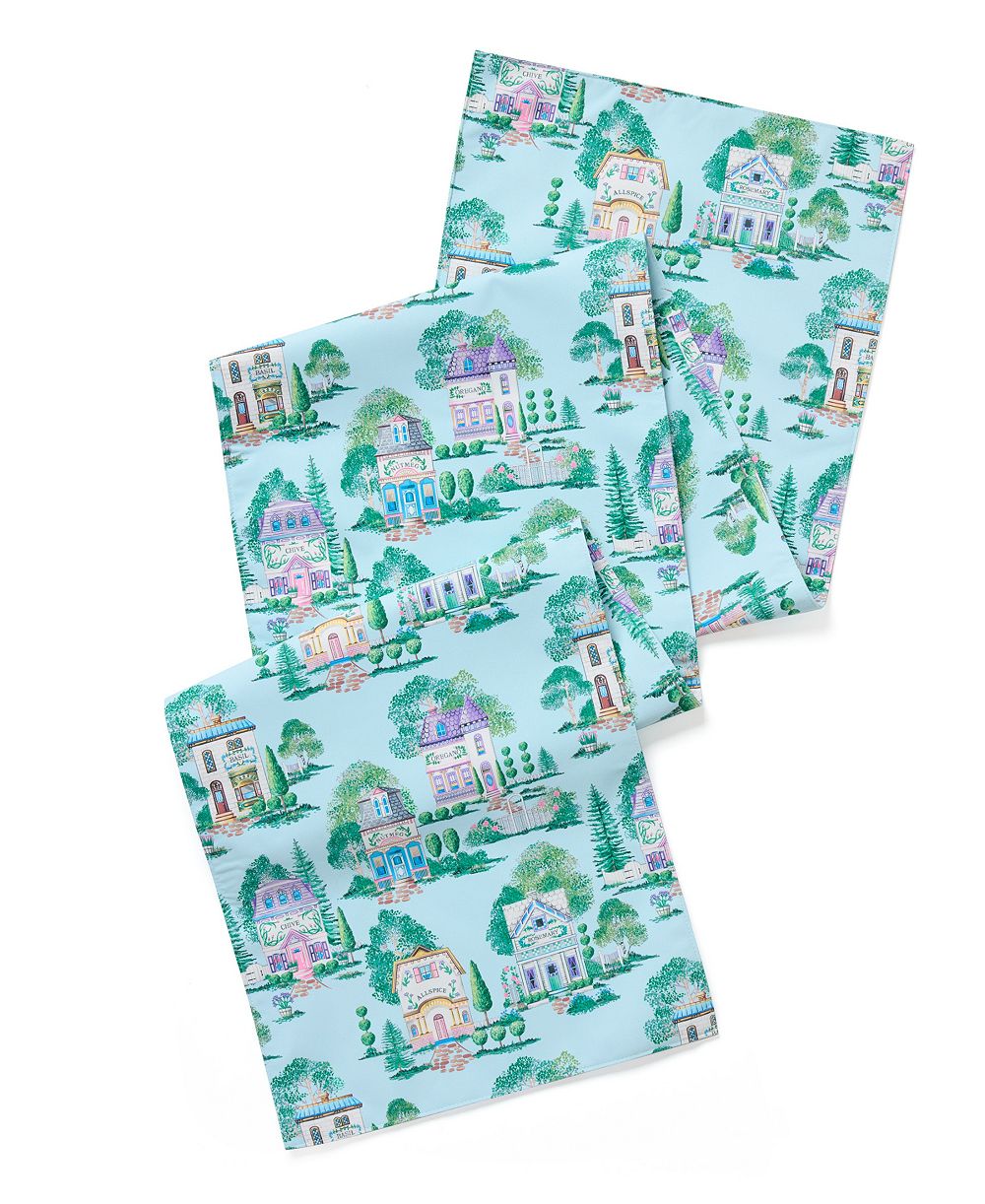 Lenox Spice Village Allover Runner, 14" x 70"