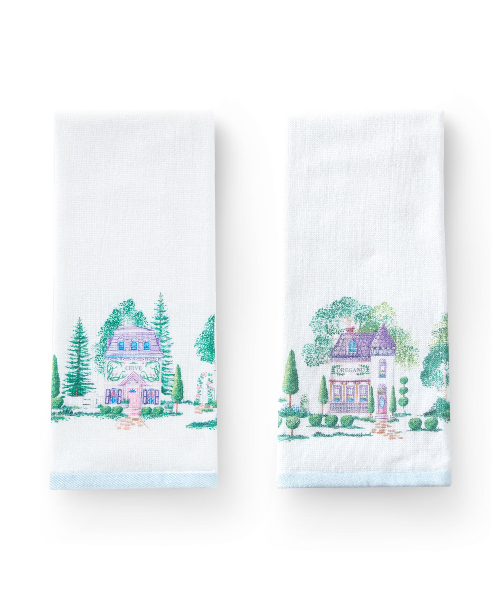 Lenox Spice Village Kitchen Towels, Set of 2