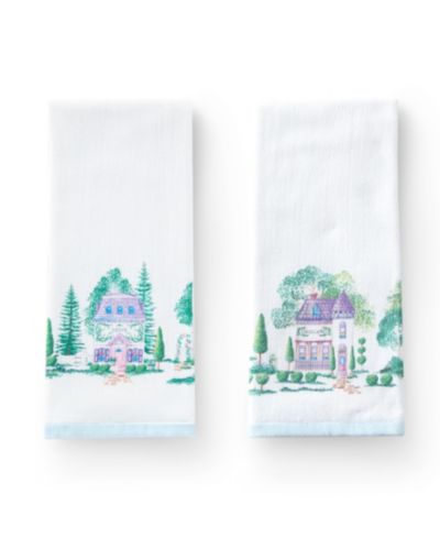 Lenox Spice Village Kitchen Towels, Set of 2