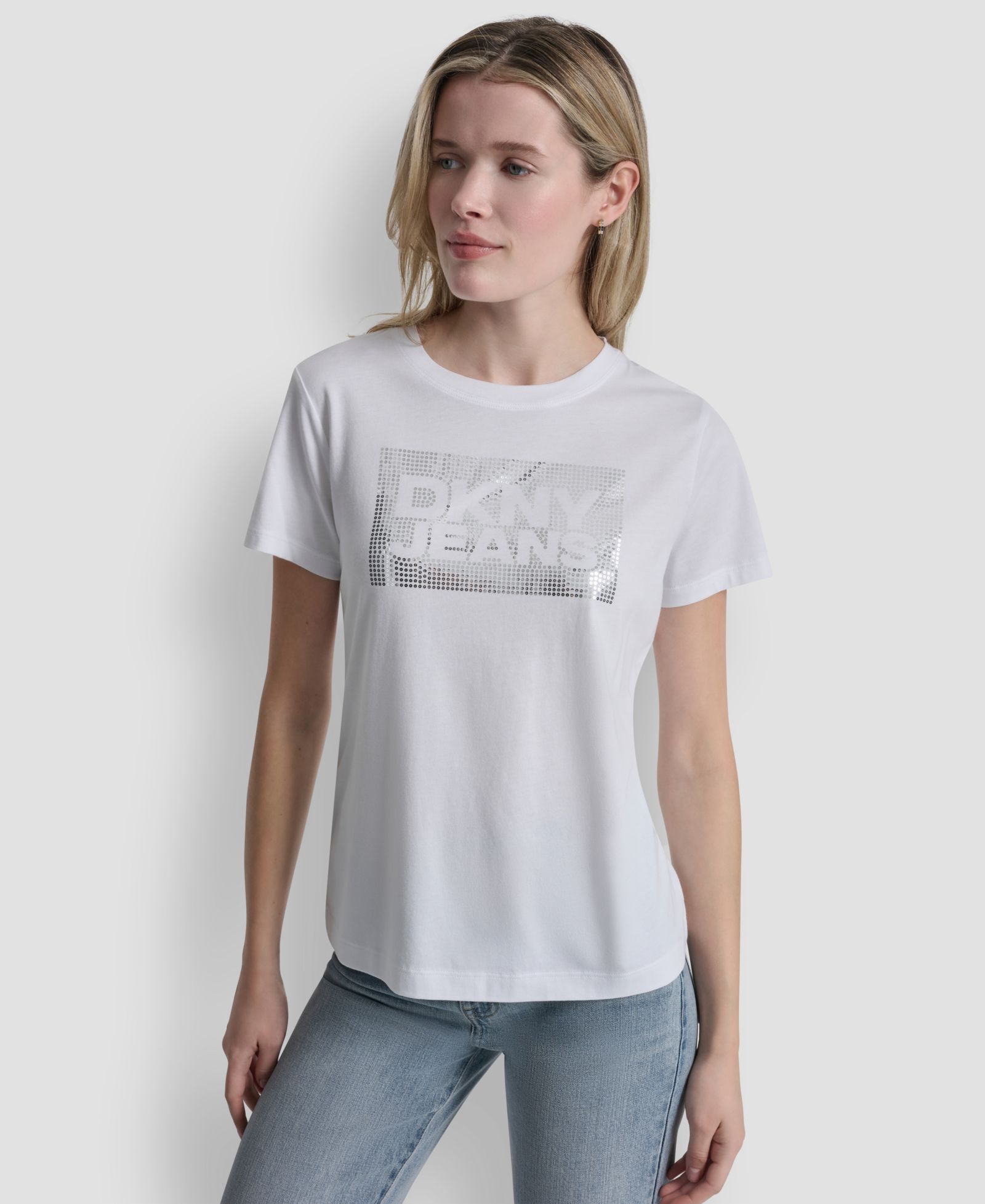 DKNY Jeans Women's Crew Neck T-Shirt