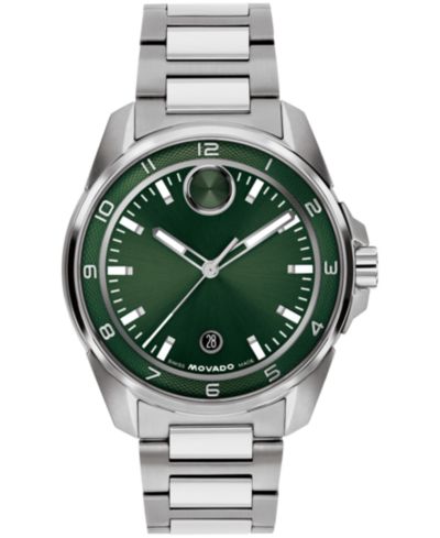 Movado Мужские часы Movado Bold Verso S Swiss Quartz Stainless Steel 42mm