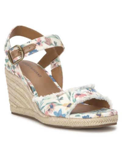 Lucky Brand Women's Mindra Espadrille Wedge Sandals