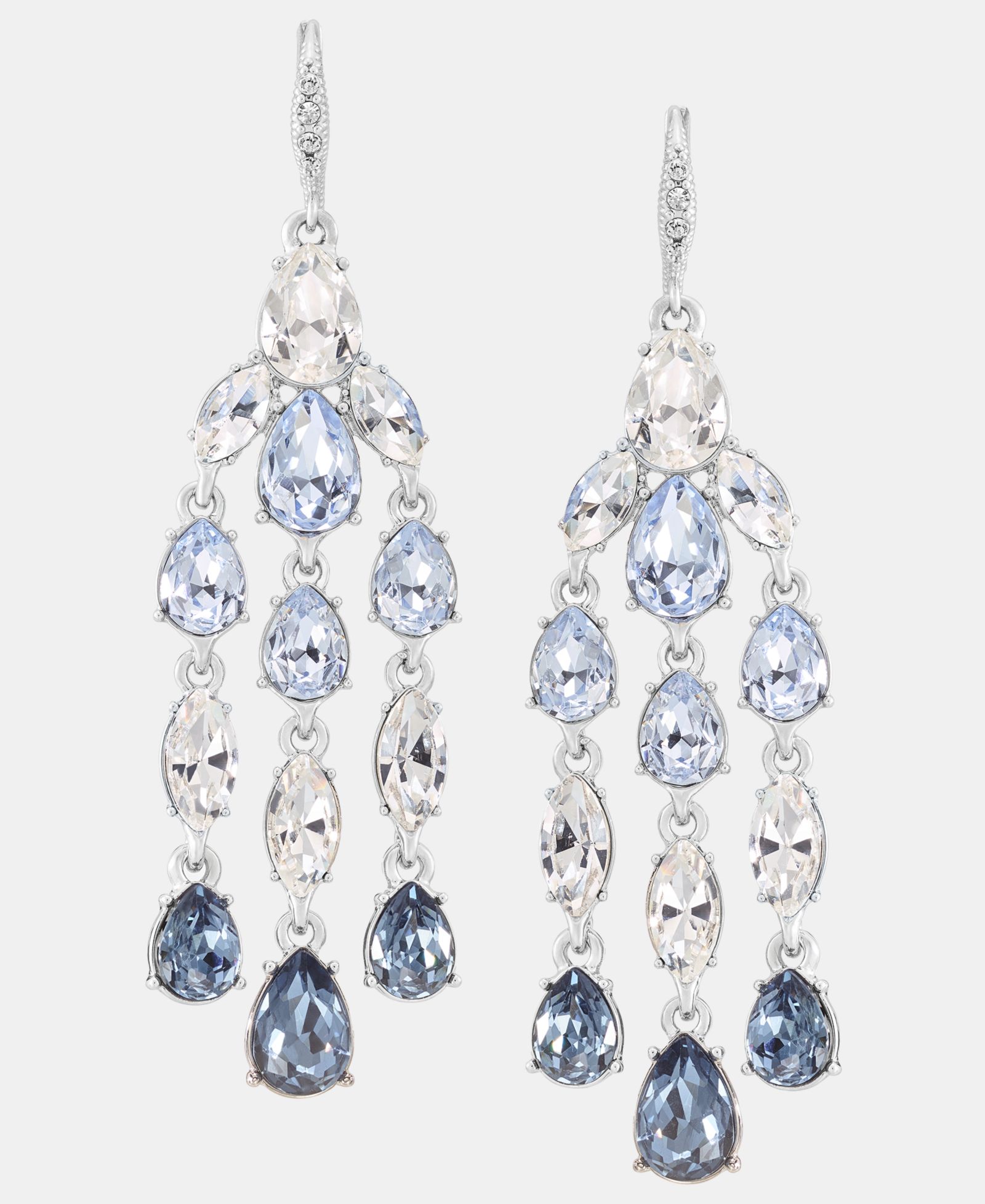Givenchy серьги-люстра Crystal Shaky