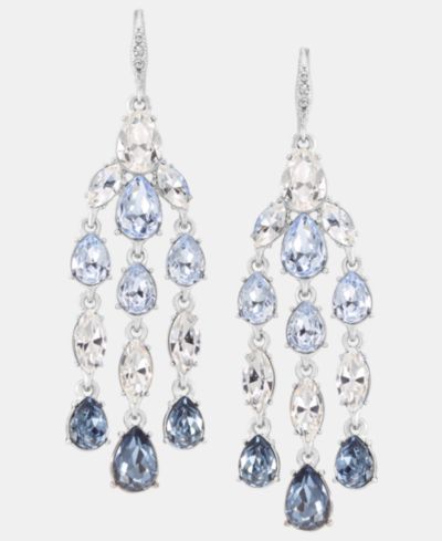 Givenchy Crystal Shaky Chandelier Earrings