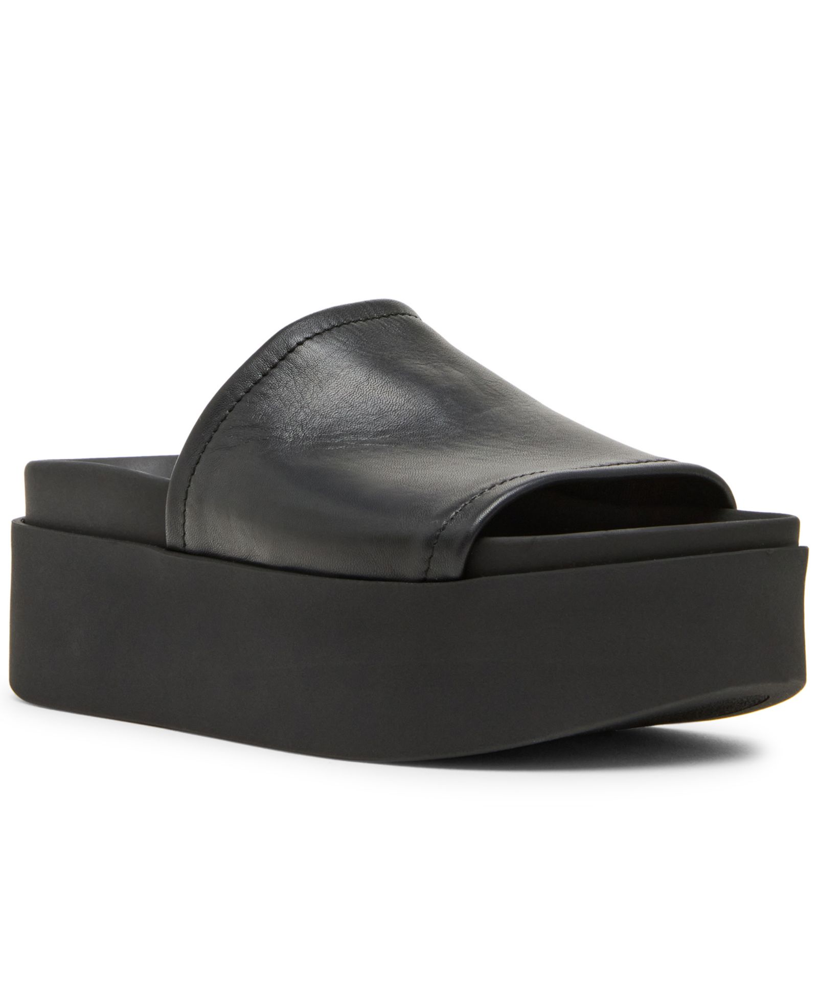 Steve Madden Women's Arwen Platform Slip-On Slide Sandals